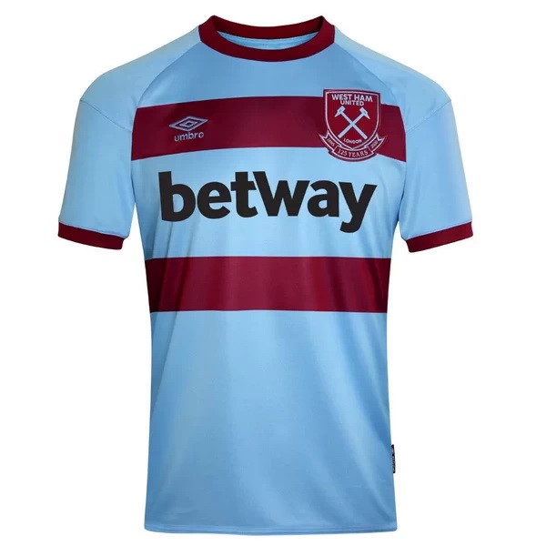 Thailand Trikot West Ham United Auswarts 2020-21 Blau Fussballtrikots Günstig